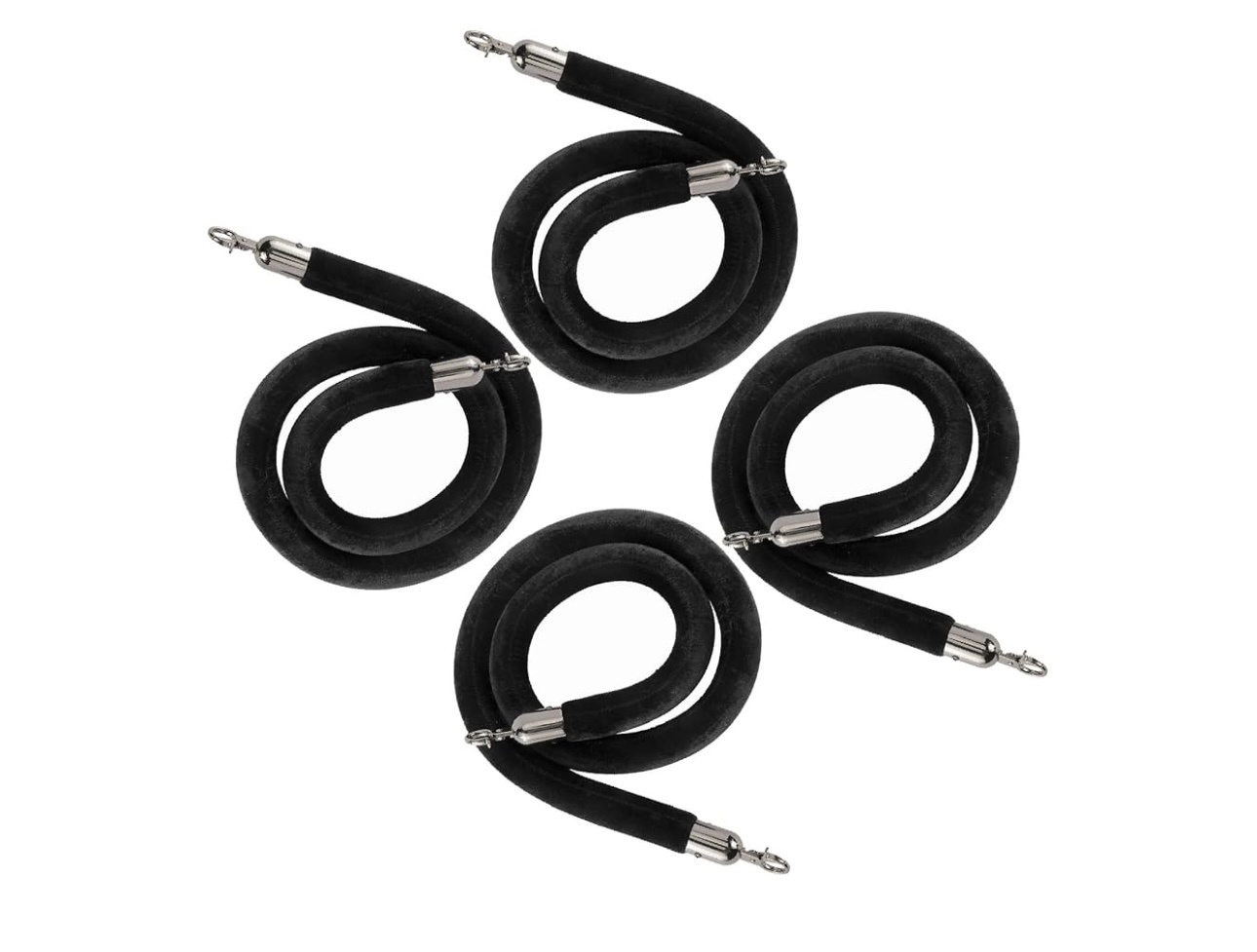 Black Velvet Stanchion Rope 